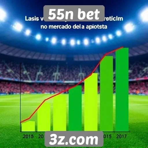 Estatísticas sobre a audiência do 55n bet